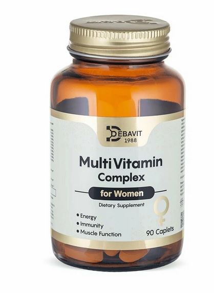 картинка Debavit Multivitamin Complex For Women, 90 капс от интернет-магазин спортивного питания ВИТАМИНПРО.РФ