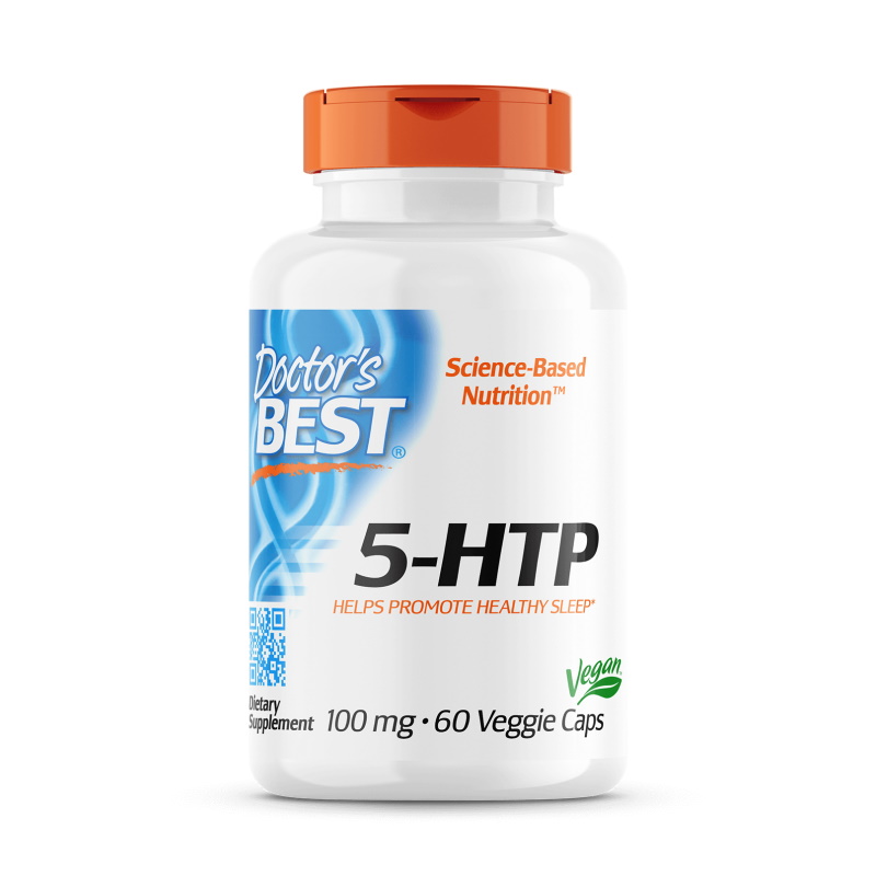 картинка Doctor's Best 5-HTP 100 мг, 60 капс от интернет-магазин спортивного питания ВИТАМИНПРО.РФ