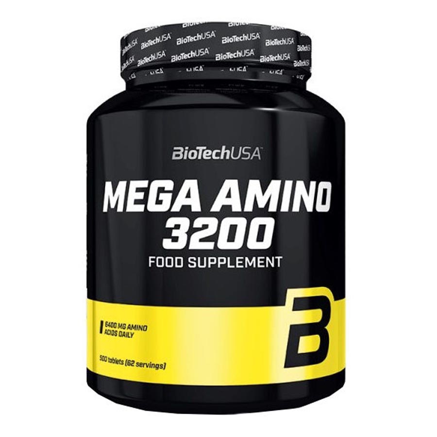картинка BioTechUSA Mega Amino 3200, 500 таб от интернет-магазин спортивного питания ВИТАМИНПРО.РФ
