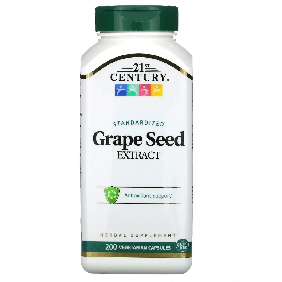 картинка 21st Century Grape Seed Extract, 200 капс от интернет-магазин спортивного питания ВИТАМИНПРО.РФ