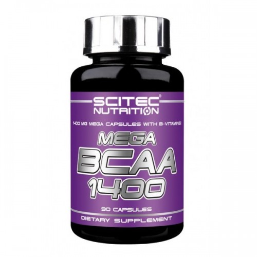 картинка Scitec Nutrition Mega BCAA 1400, 90 капс от интернет-магазин спортивного питания ВИТАМИНПРО.РФ