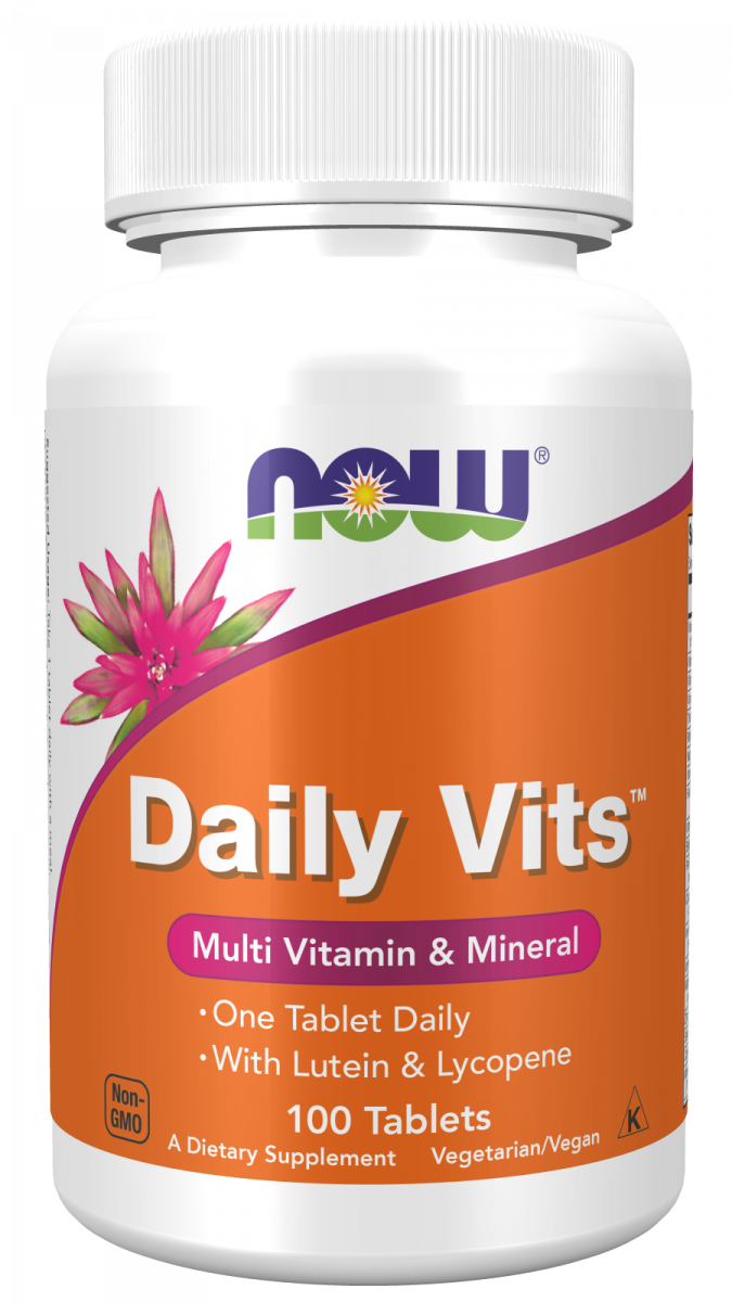 картинка NOW Daily Vits Multi, 100 таб от интернет-магазин спортивного питания ВИТАМИНПРО.РФ