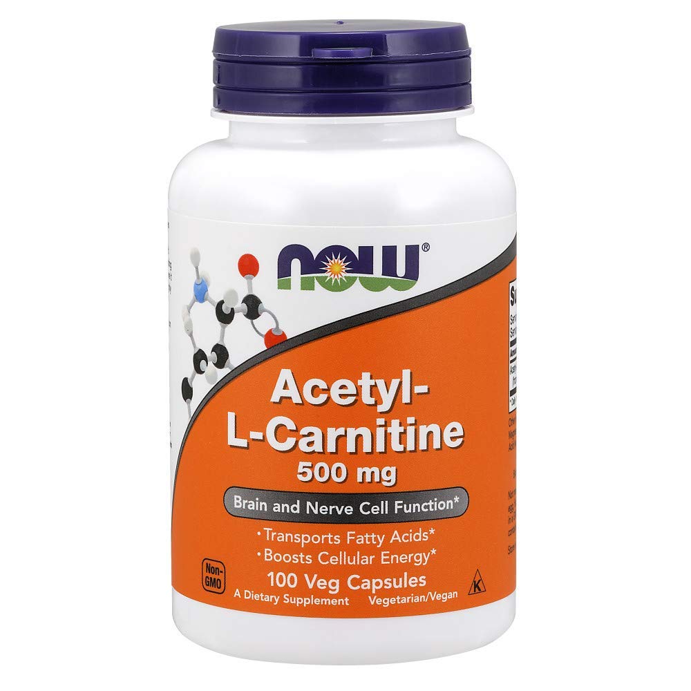картинка NOW Acetyl L-Carnitine,100 капс от интернет-магазин спортивного питания ВИТАМИНПРО.РФ