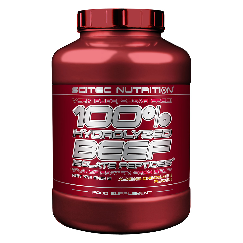 картинка Scitec Nutrition 100% Hydrolyzed Beef Protein, 1800 г от интернет-магазин спортивного питания ВИТАМИНПРО.РФ