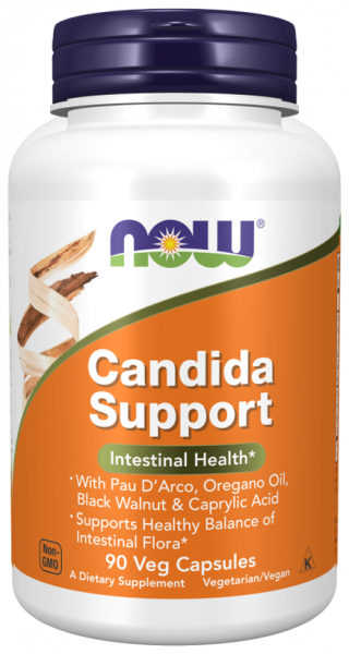 NOW Candida Support, 180 капс