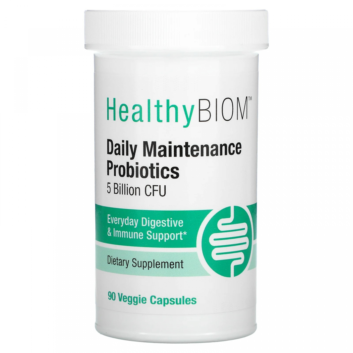 картинка HealthyBiom Probiotics 5 Billion CFU, 90 капс от интернет-магазин спортивного питания ВИТАМИНПРО.РФ