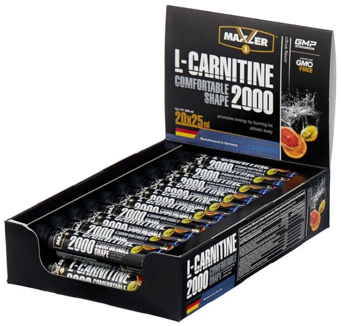 картинка Maxler L-Carnitine 2000, 20х25 мл от интернет-магазин спортивного питания ВИТАМИНПРО.РФ