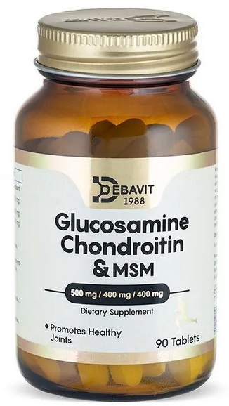 картинка Debavit Max Relief Cream / Glucosamine Chondroitin, 90 таб от интернет-магазин спортивного питания ВИТАМИНПРО.РФ
