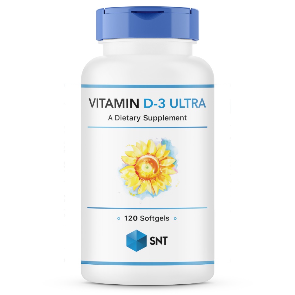 картинка SNT Vitamin D-3 10 000 IU, 120 капс от интернет-магазин спортивного питания ВИТАМИНПРО.РФ