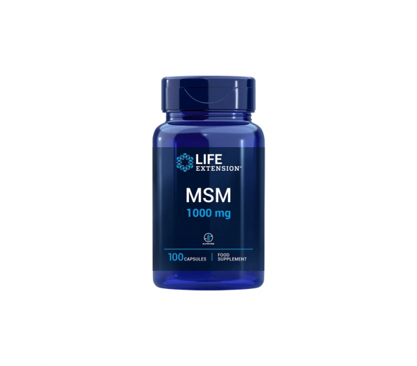 Life Extension MSM, 1000 мг, 100 капс