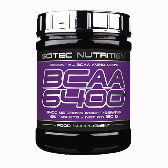 картинка Scitec Nutrition BCAA 6400, 125 таб от интернет-магазин спортивного питания ВИТАМИНПРО.РФ