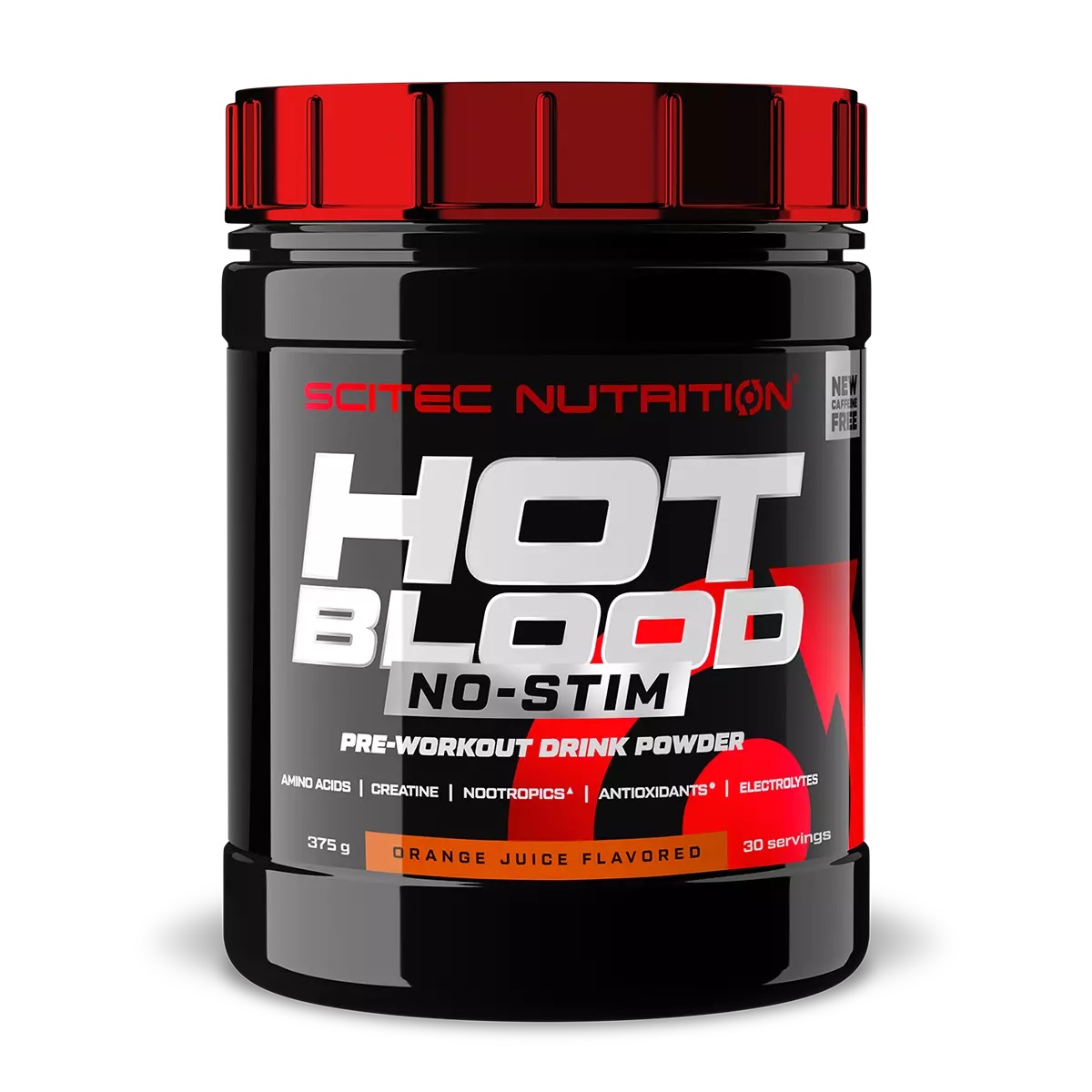 картинка Scitec Nutrition Hot Blood No-Stim 375 г от интернет-магазин спортивного питания ВИТАМИНПРО.РФ