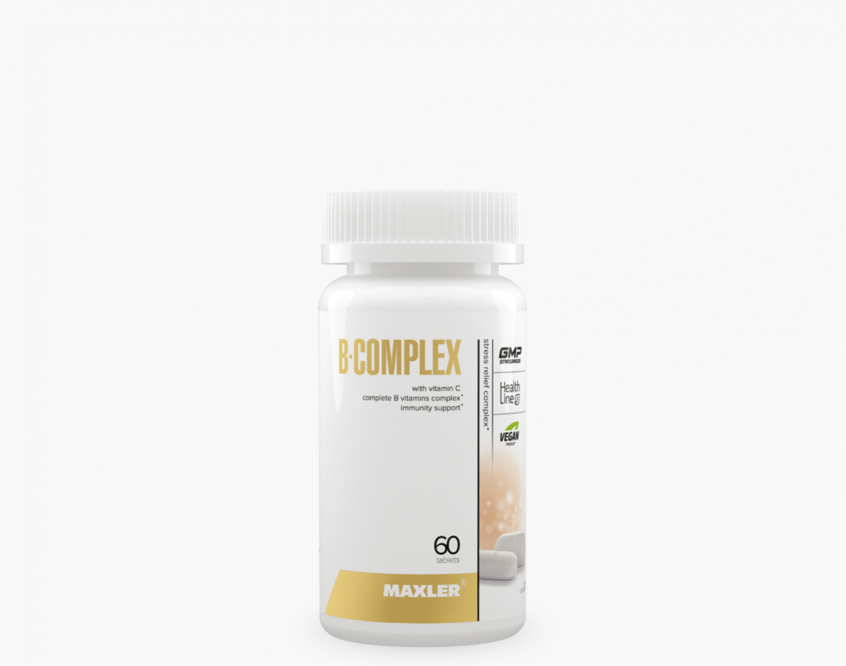 картинка Maxler B-Complex, 60 таб от интернет-магазин спортивного питания ВИТАМИНПРО.РФ