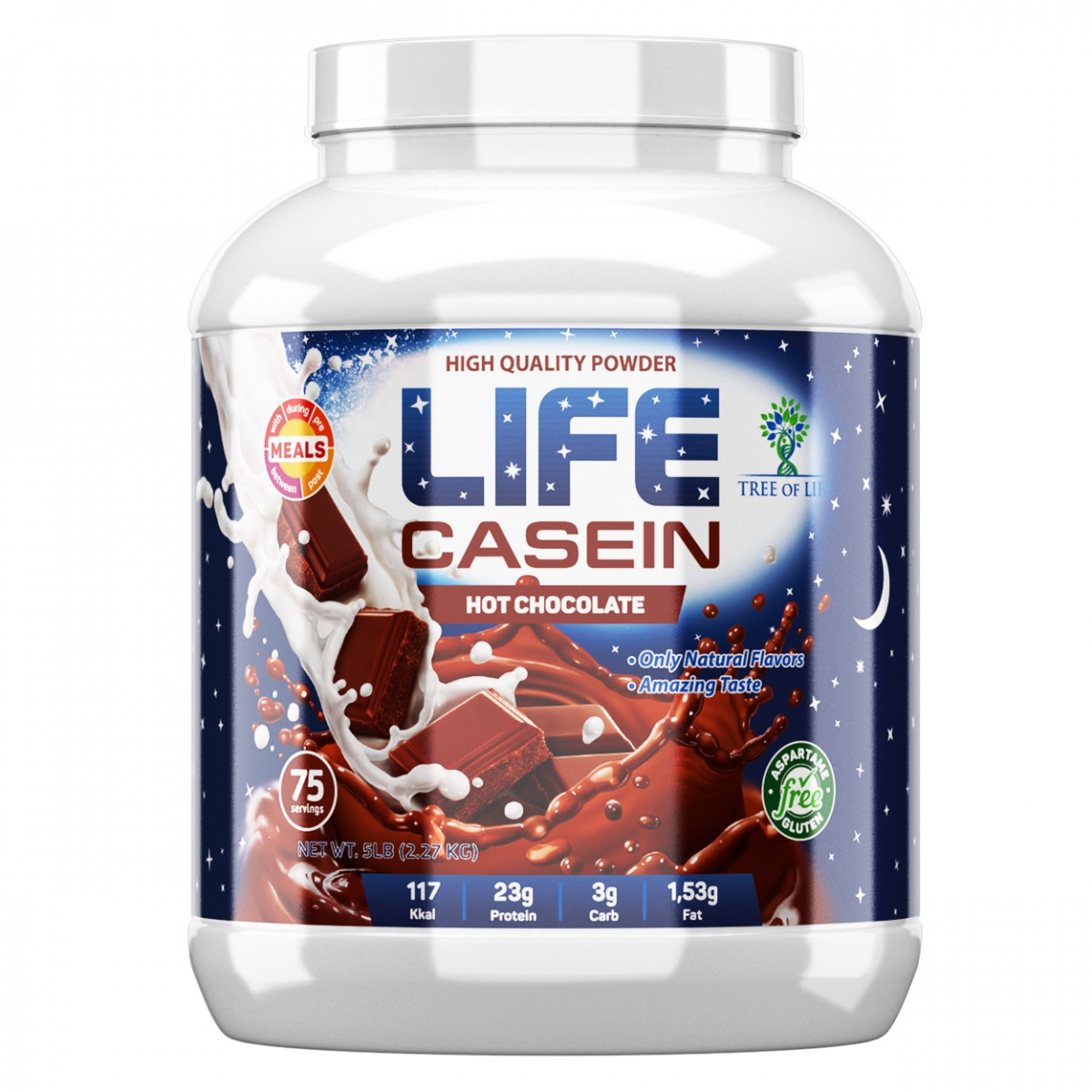 картинка Tree Of Life Casein, 1800 г от интернет-магазин спортивного питания ВИТАМИНПРО.РФ