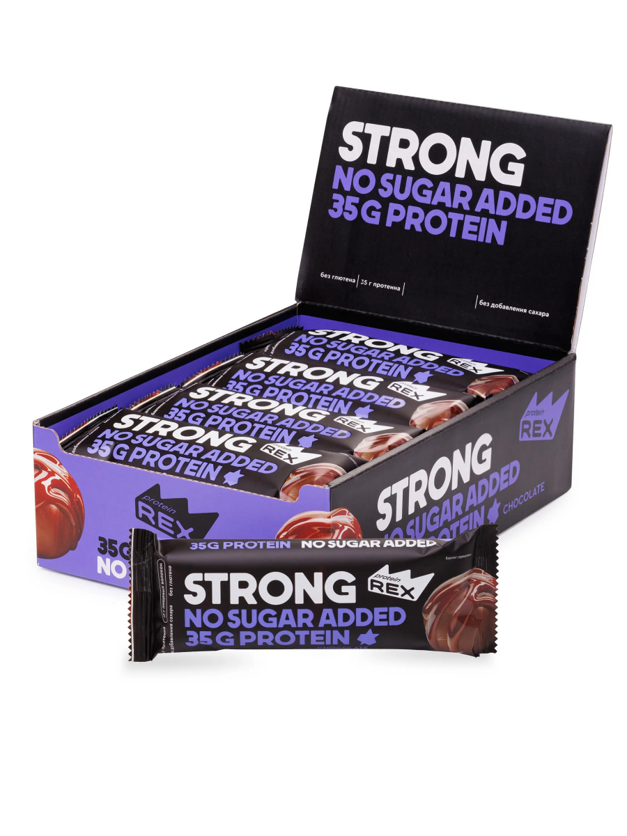 картинка Protein Rex Strong Bar, 100 г от интернет-магазин спортивного питания ВИТАМИНПРО.РФ