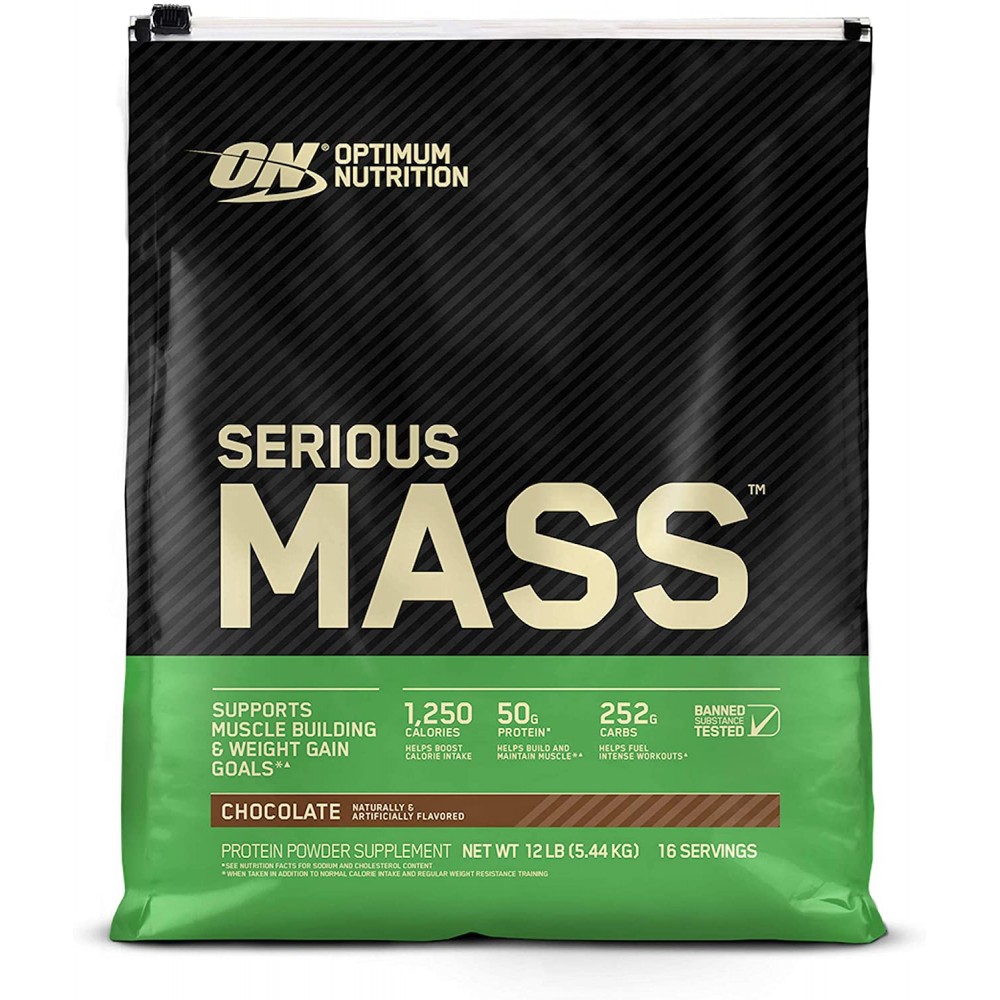 картинка Optimum Nutrition Serious Mass, 5455 г от интернет-магазин спортивного питания ВИТАМИНПРО.РФ