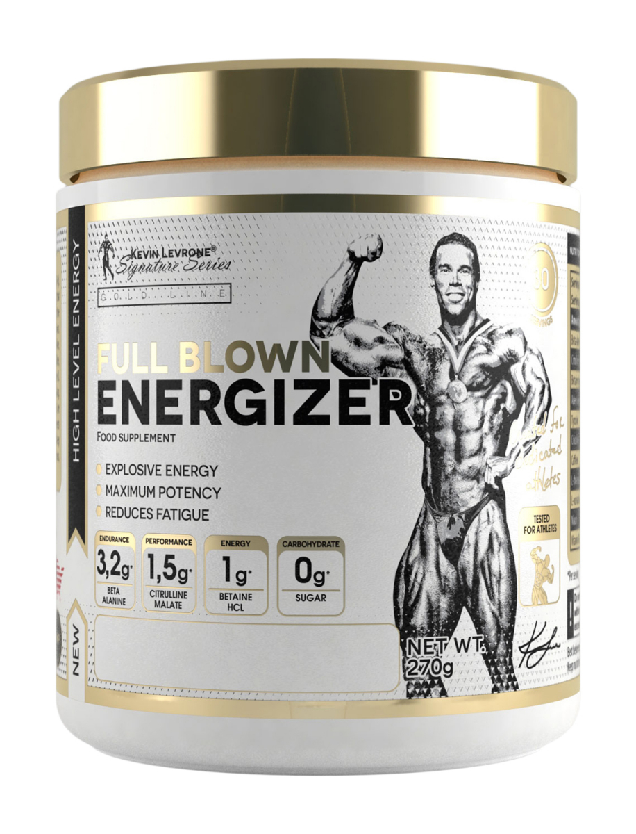 картинка Kevin Levrone Gold Full Blown Energizer, 270 г от интернет-магазин спортивного питания ВИТАМИНПРО.РФ