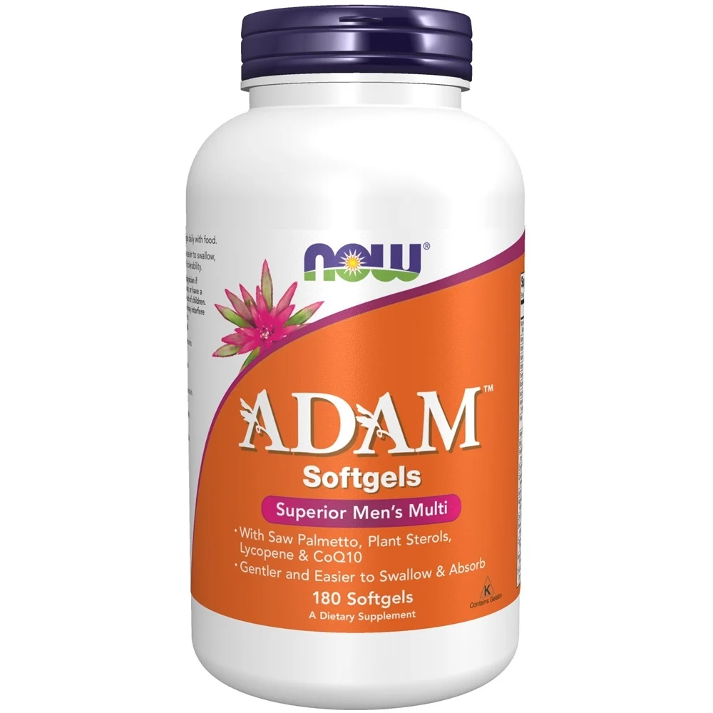 картинка NOW ADAM Superior Men's Multi, 180 капс от интернет-магазин спортивного питания ВИТАМИНПРО.РФ
