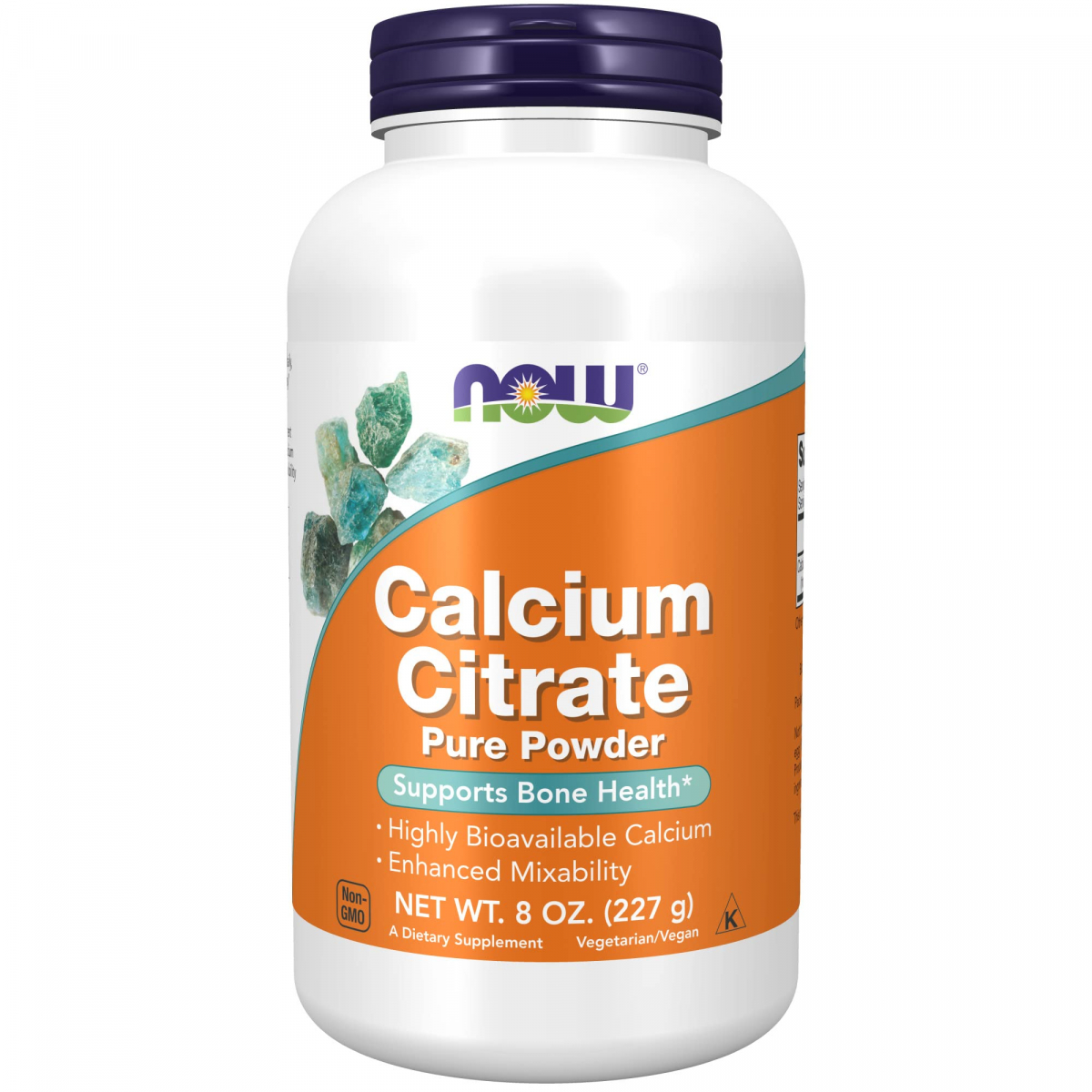 картинка NOW Calcium Citrate, 227 г от интернет-магазин спортивного питания ВИТАМИНПРО.РФ