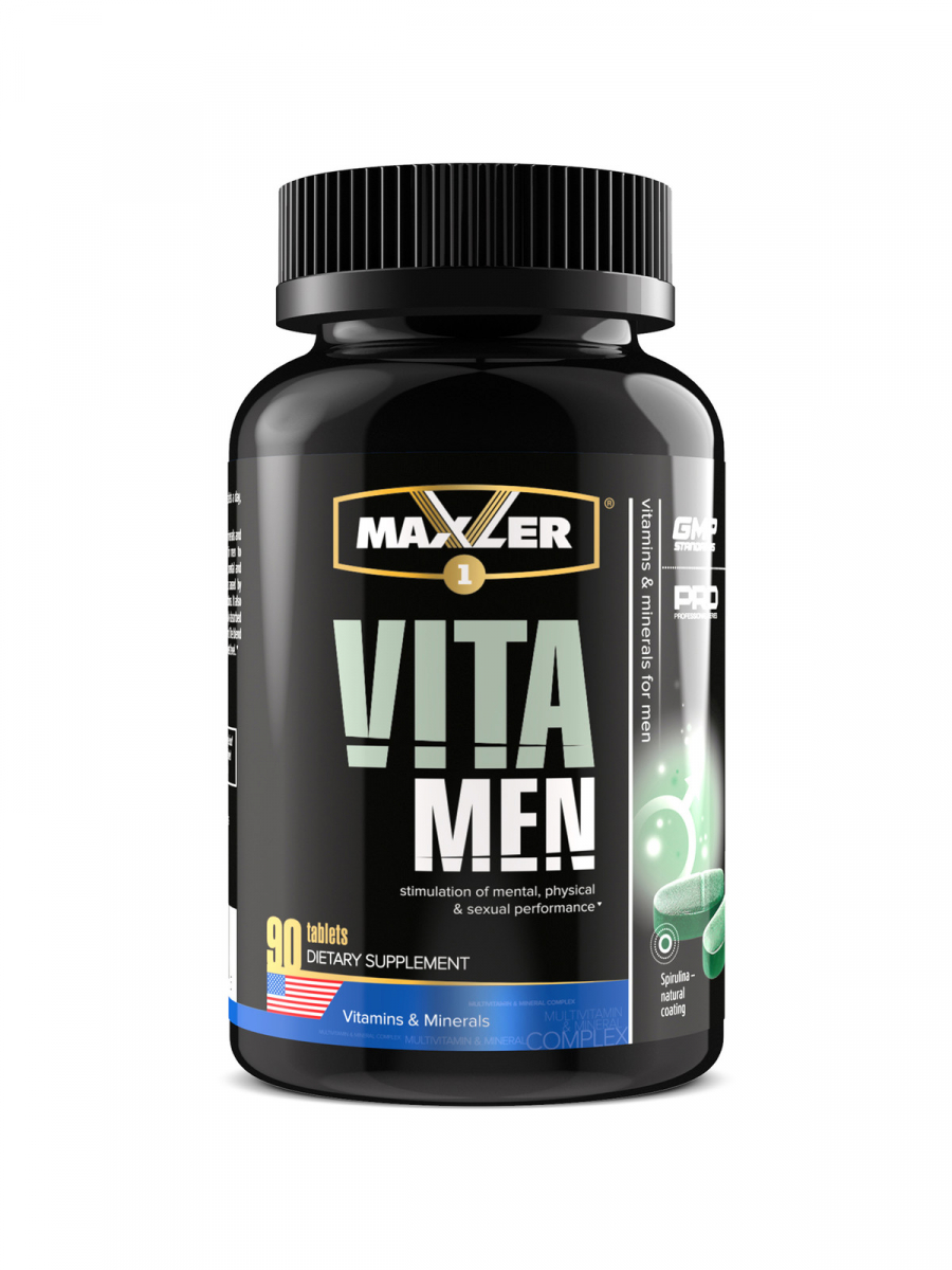 картинка Maxler VitaMen, 90 таб от интернет-магазин спортивного питания ВИТАМИНПРО.РФ