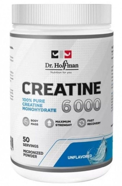 картинка Dr.Hoffman Creatine 100% Monohydrate 300g от интернет-магазин спортивного питания ВИТАМИНПРО.РФ