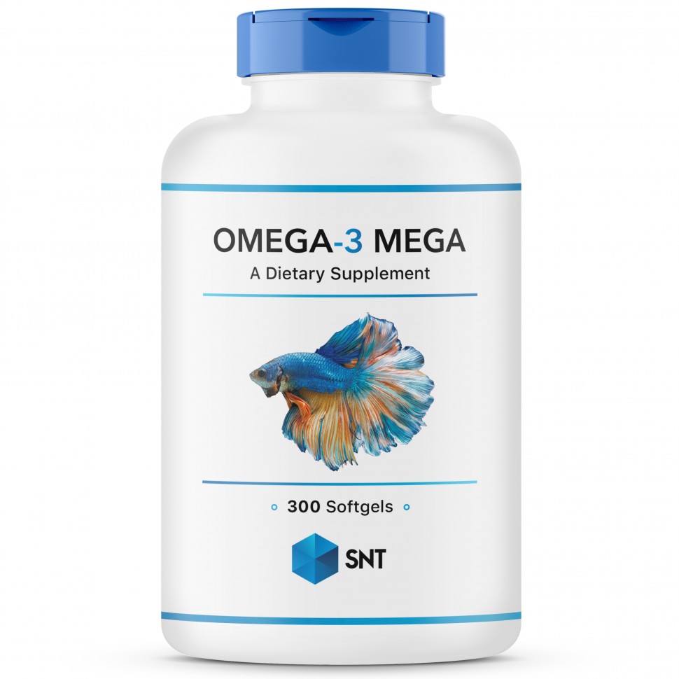картинка SNT Omega-3 Mega, 300 капс от интернет-магазин спортивного питания ВИТАМИНПРО.РФ