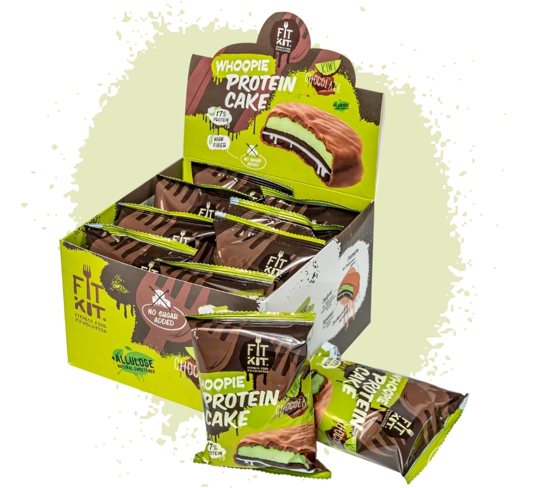 картинка Fit Kit Whoopie Protein Cake, 90 г от интернет-магазин спортивного питания ВИТАМИНПРО.РФ