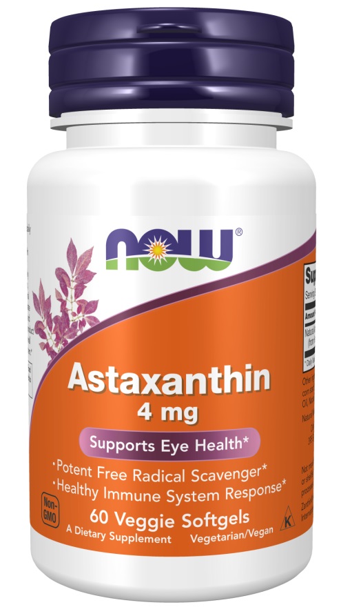 картинка NOW Astaxanthin, 60 капс от интернет-магазин спортивного питания ВИТАМИНПРО.РФ