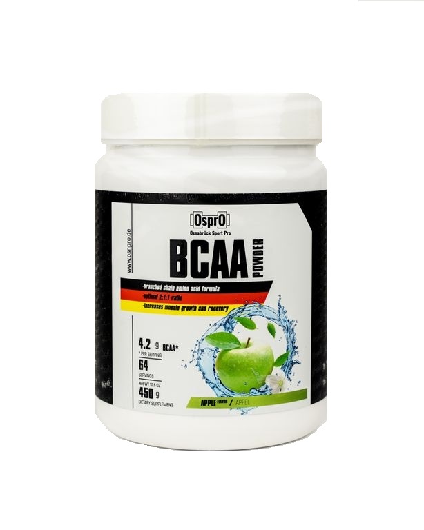 картинка Ospro BCAA 2:1:1 Powder, 450 г от интернет-магазин спортивного питания ВИТАМИНПРО.РФ