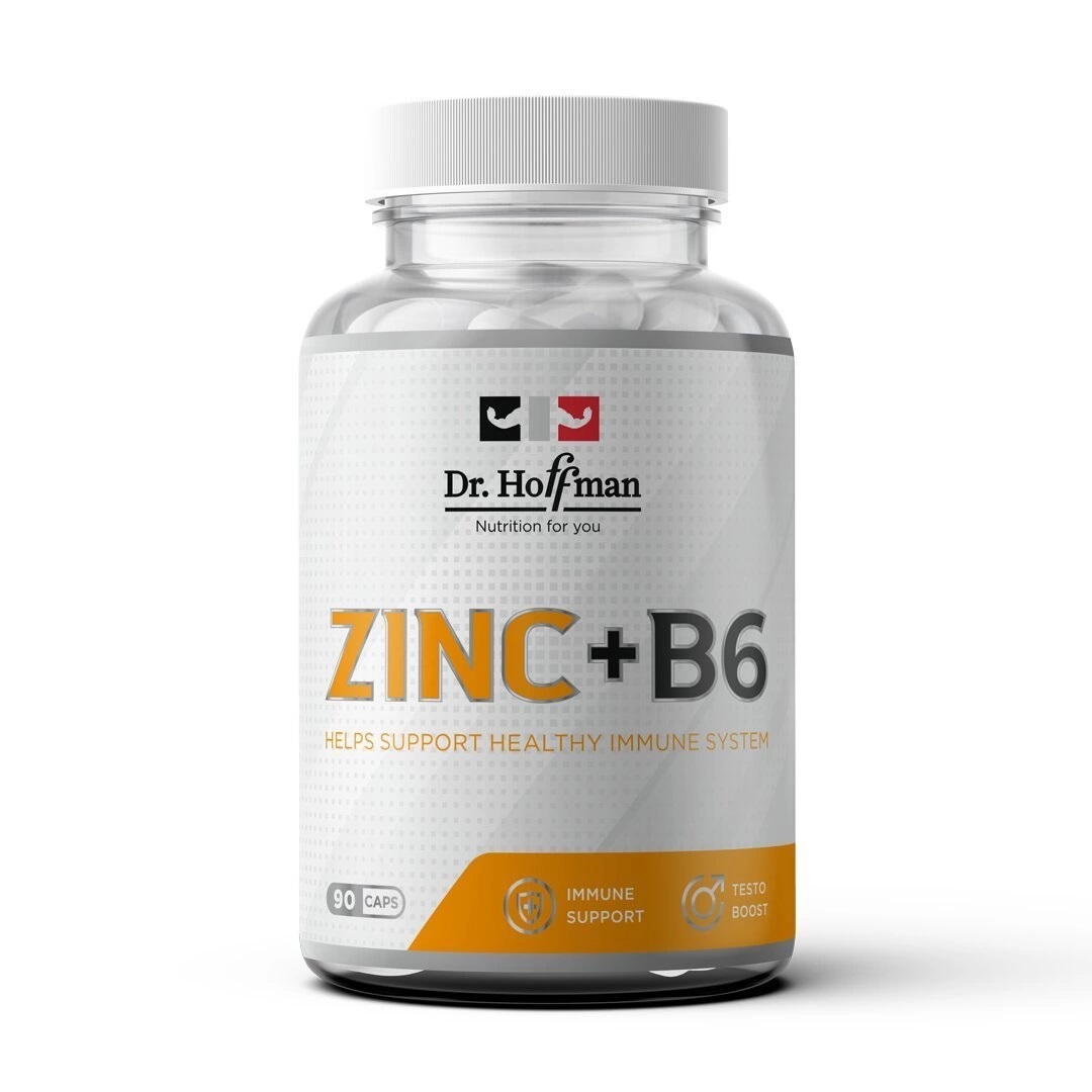 картинка Dr.Hoffman Zinc + B-6, 90 капс от интернет-магазин спортивного питания ВИТАМИНПРО.РФ