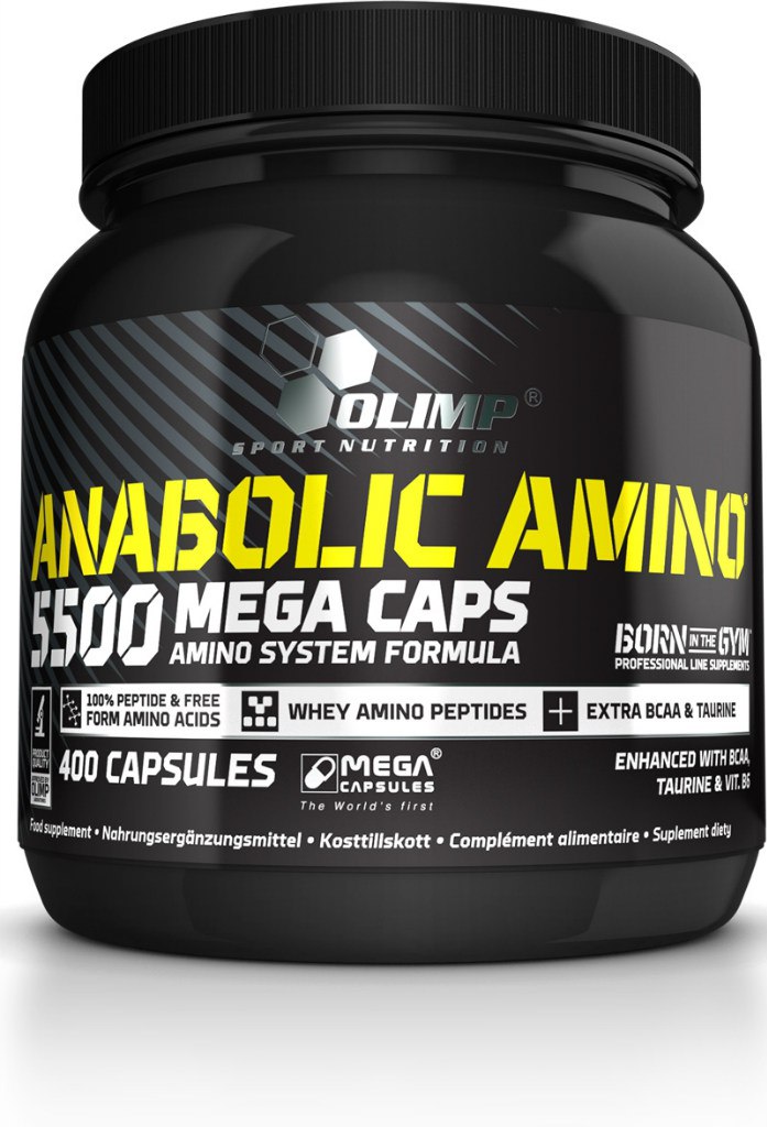 картинка Olimp Anabolic Amino 5500, 400 капс от интернет-магазин спортивного питания ВИТАМИНПРО.РФ