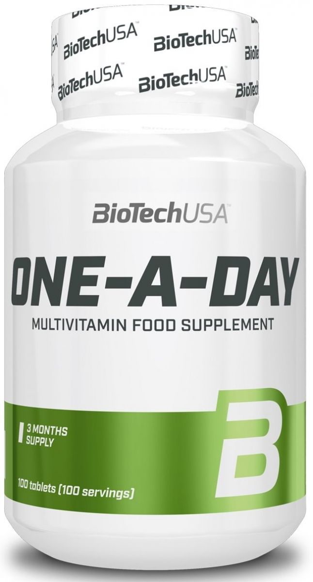 картинка BioTechUSA One a Day, 100 таб от интернет-магазин спортивного питания ВИТАМИНПРО.РФ