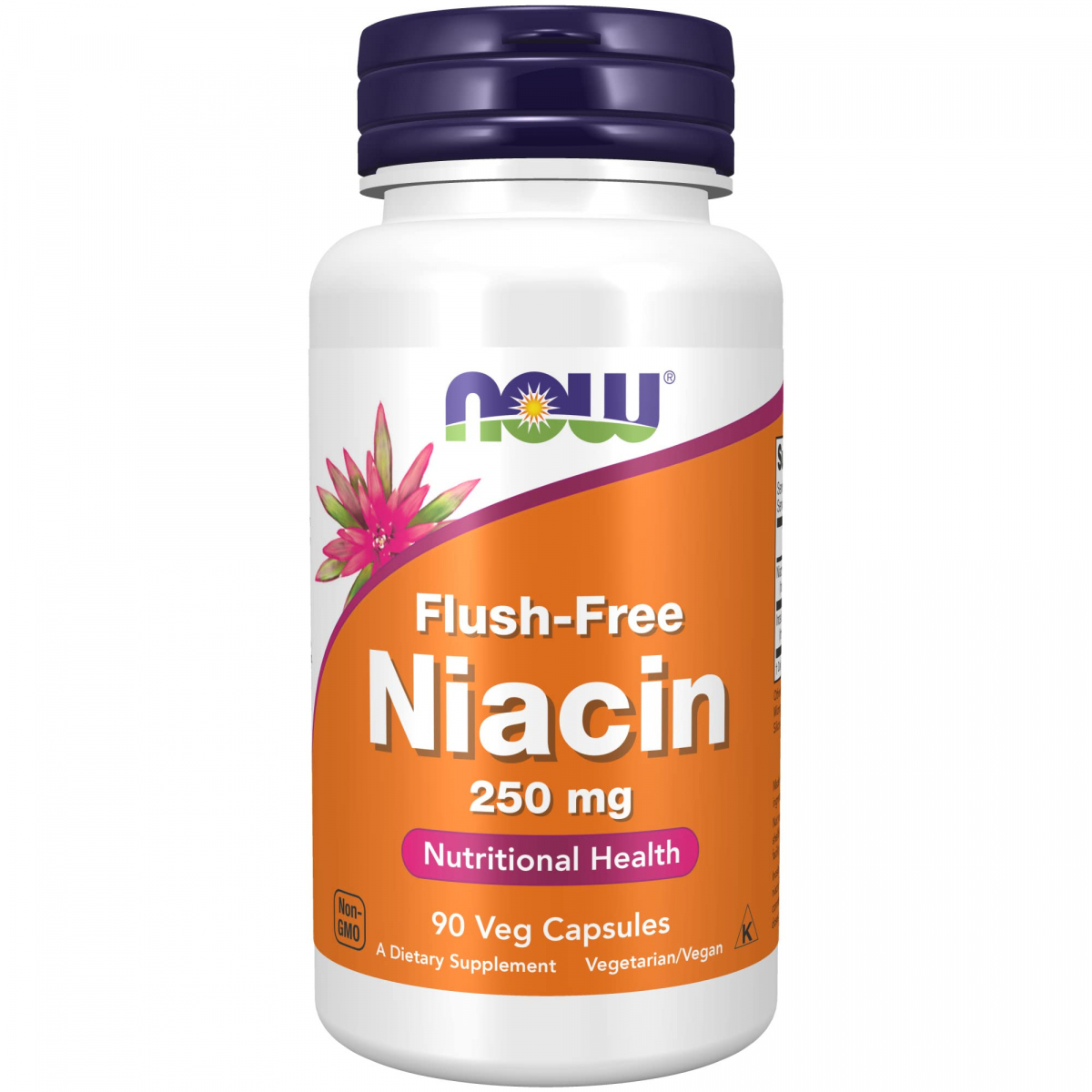 картинка NOW Niacin Flush Free 250 мг, 90 капс от интернет-магазин спортивного питания ВИТАМИНПРО.РФ