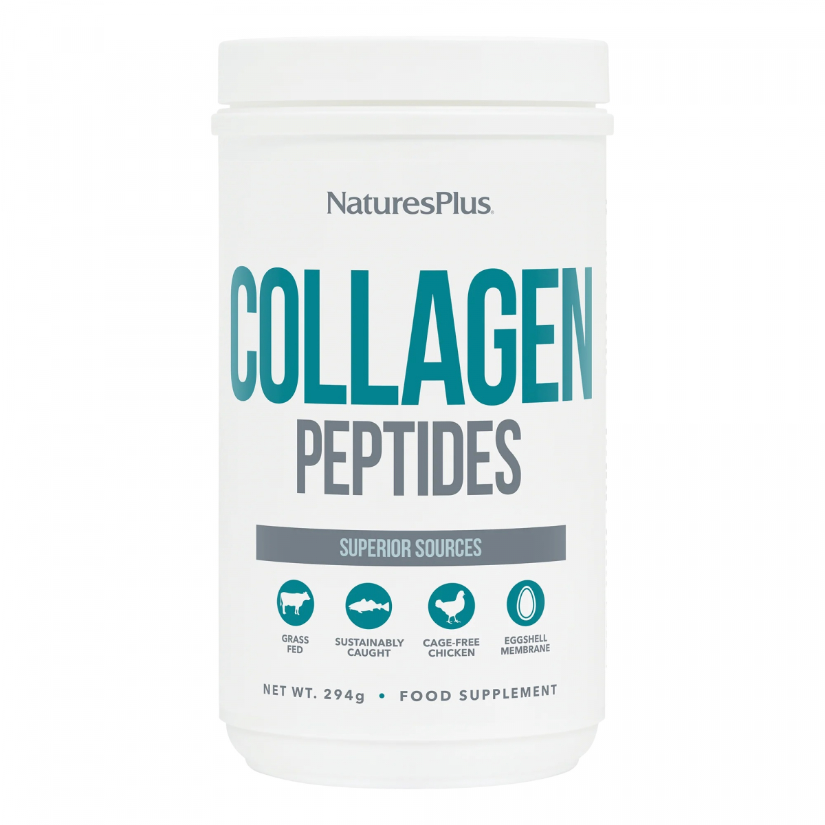 картинка Nature's Plus Collagen Powder, 294 г от интернет-магазин спортивного питания ВИТАМИНПРО.РФ