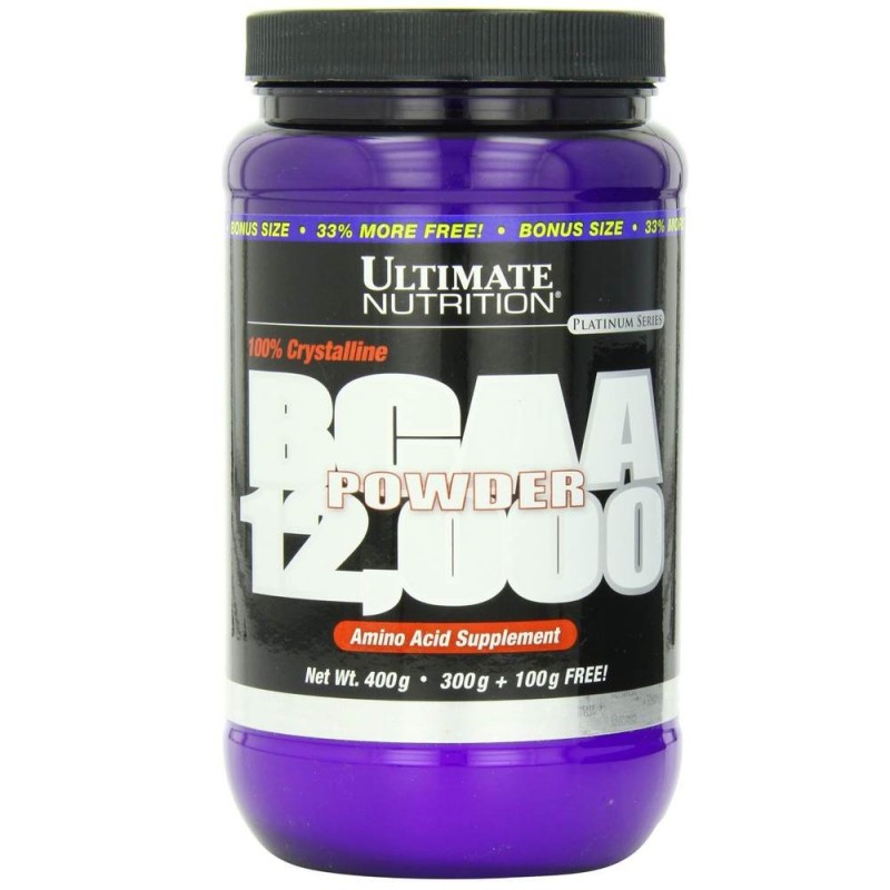 картинка Ultimate Nutrition BCAA 12000, 400 г от интернет-магазин спортивного питания ВИТАМИНПРО.РФ
