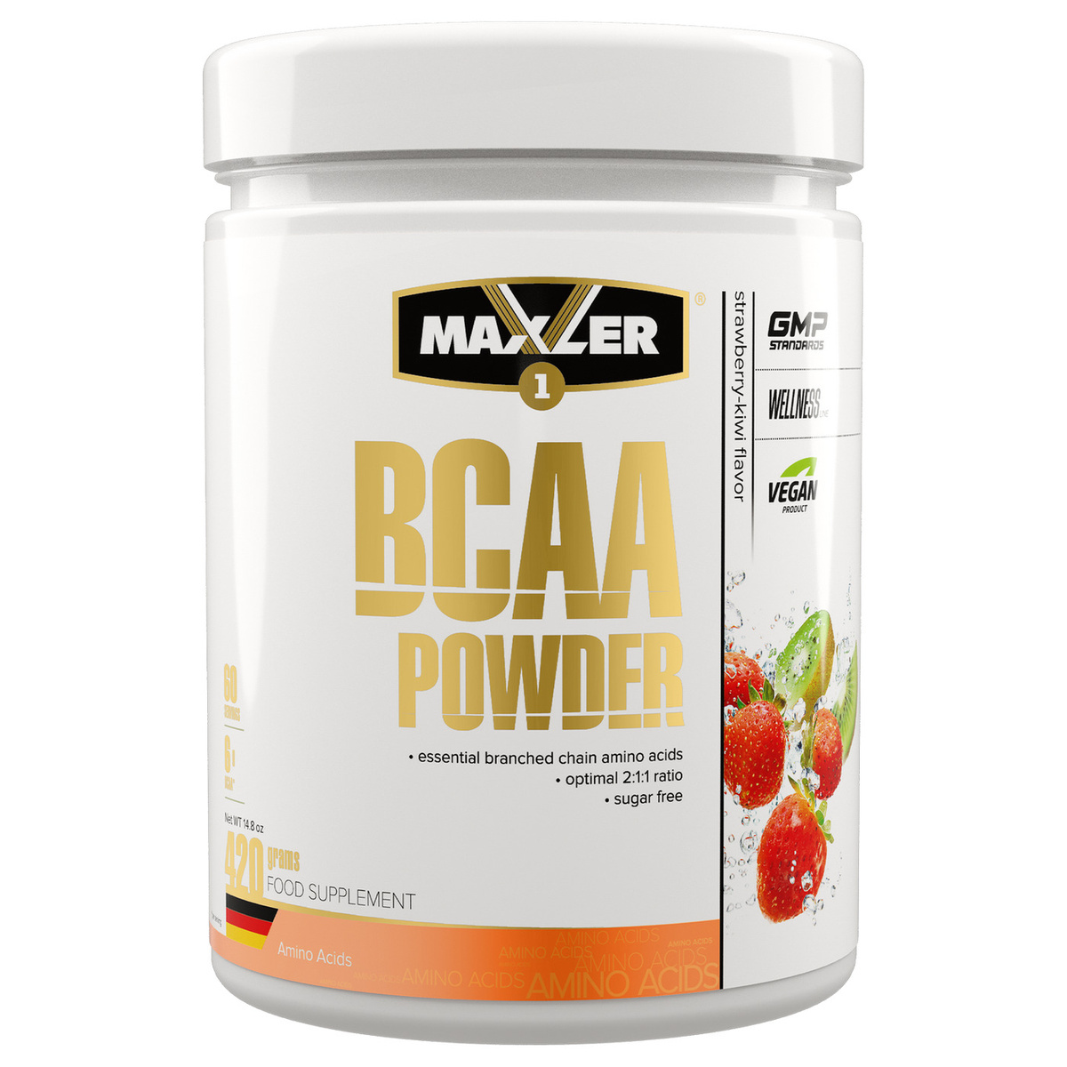 картинка Maxler BCAA Powder, 420 г от интернет-магазин спортивного питания ВИТАМИНПРО.РФ