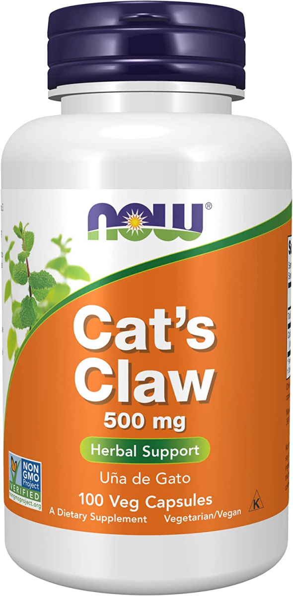 картинка NOW Cats Claw 500 мг, 100 капс от интернет-магазин спортивного питания ВИТАМИНПРО.РФ