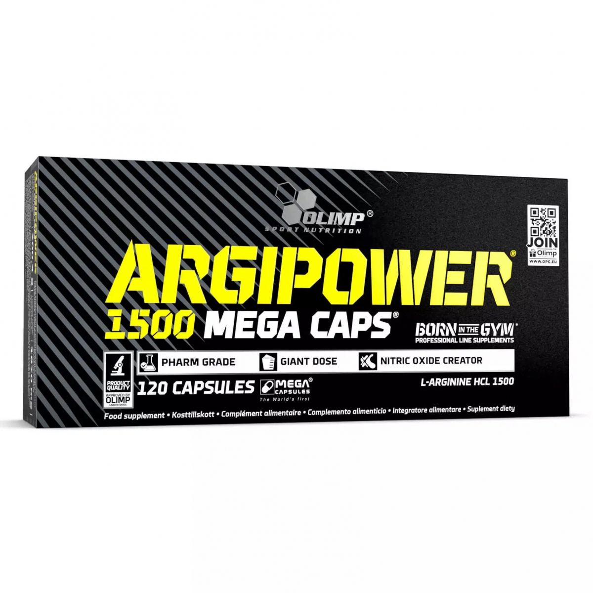 картинка Olimp ArgiPower 1500 Mega Caps, 120 капс от интернет-магазин спортивного питания ВИТАМИНПРО.РФ