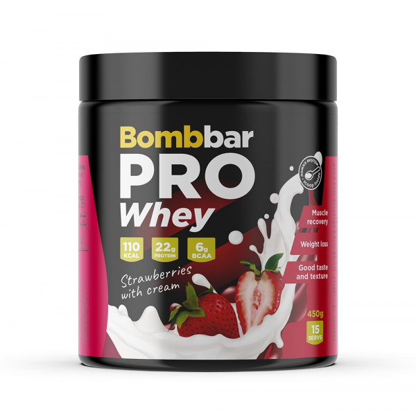 BombBar Pro Whey, 450 г