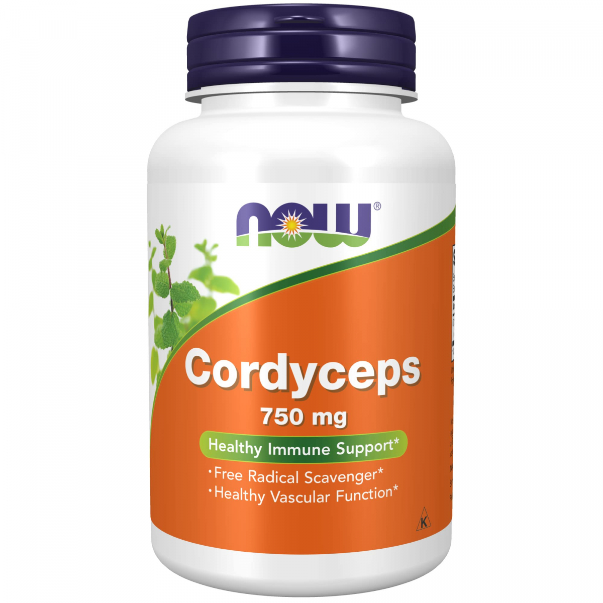 картинка NOW Cordyceps 750 мг, 90 капс от интернет-магазин спортивного питания ВИТАМИНПРО.РФ