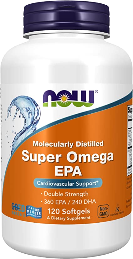 картинка NOW Super Omega EPA, 120 капс от интернет-магазин спортивного питания ВИТАМИНПРО.РФ