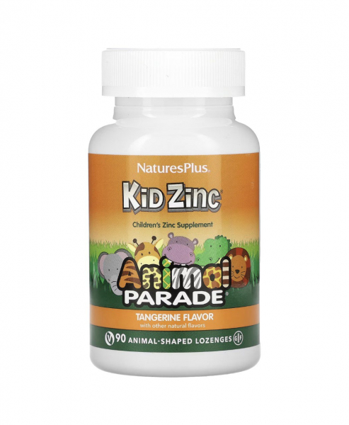 Nature's Plus Animal Parade Kid Zinc, 90 леденцов