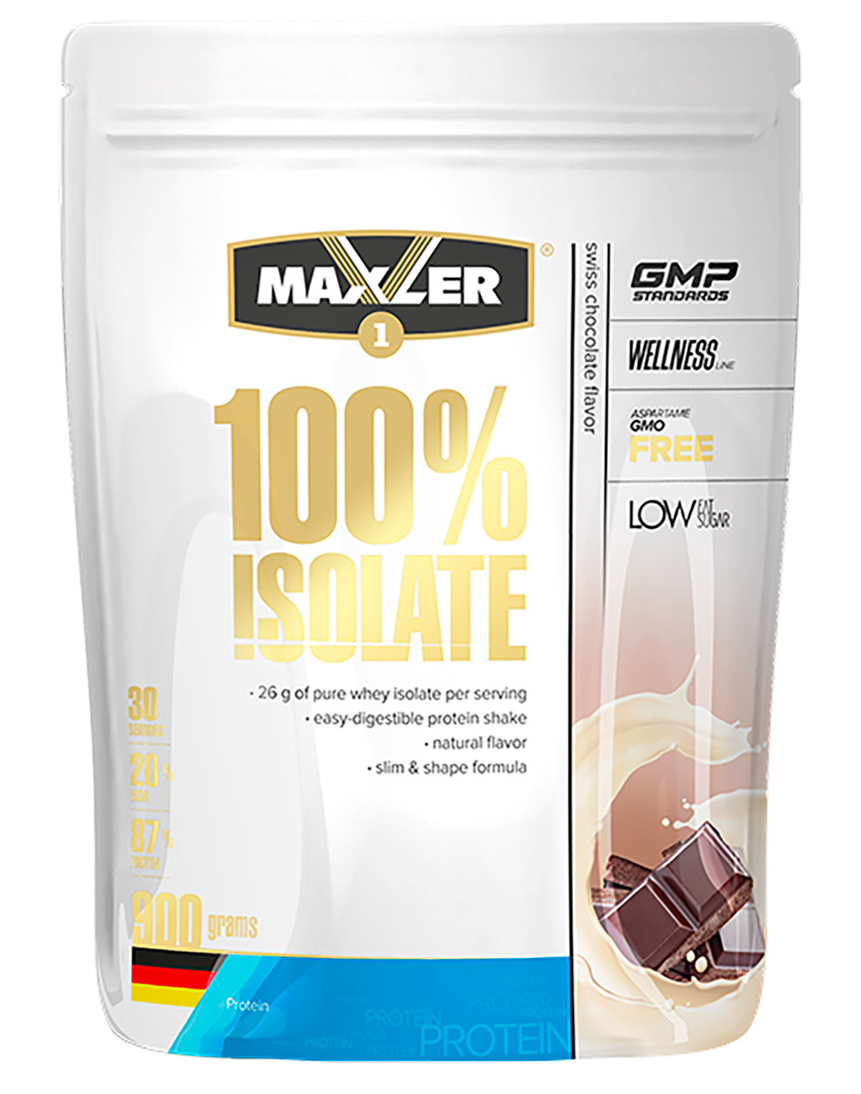 картинка Maxler 100% Isolate, 900 г от интернет-магазин спортивного питания ВИТАМИНПРО.РФ