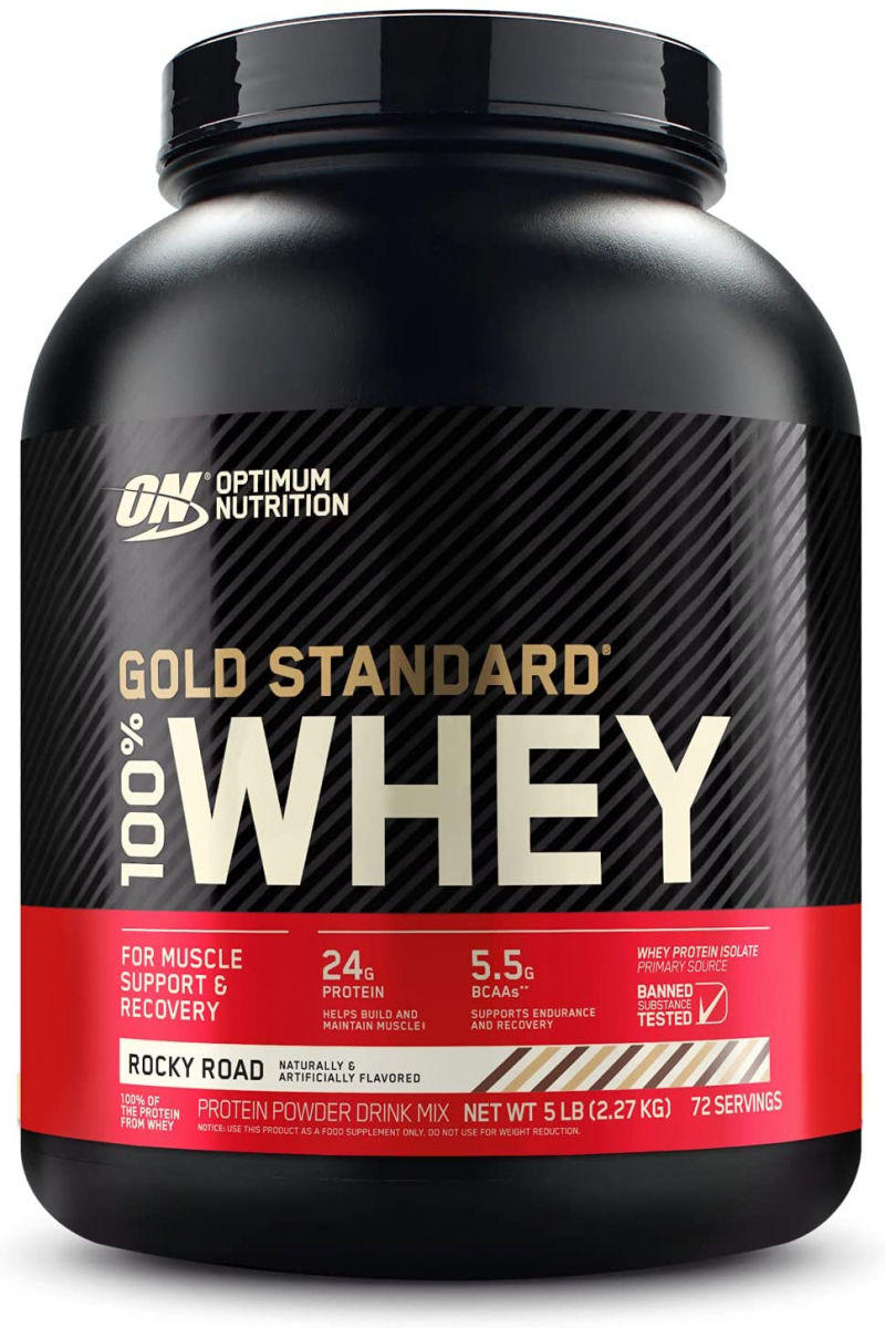 картинка Optimum Nutrition 100% Whey Gold Standard, 2270 г от интернет-магазин спортивного питания ВИТАМИНПРО.РФ