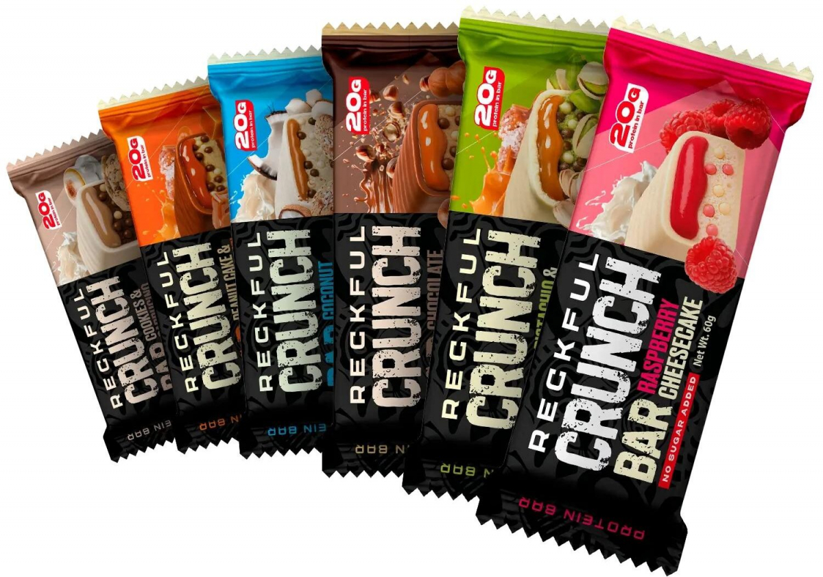картинка Reckful Crunch Bar, 60 г от интернет-магазин спортивного питания ВИТАМИНПРО.РФ