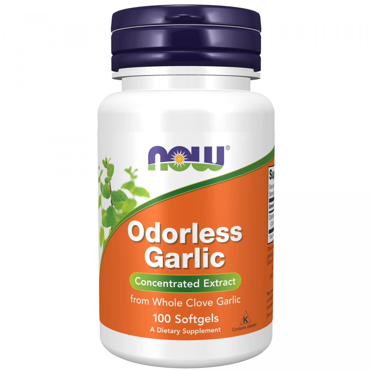 картинка NOW Odorless Garlic Oil, 100 капс от интернет-магазин спортивного питания ВИТАМИНПРО.РФ