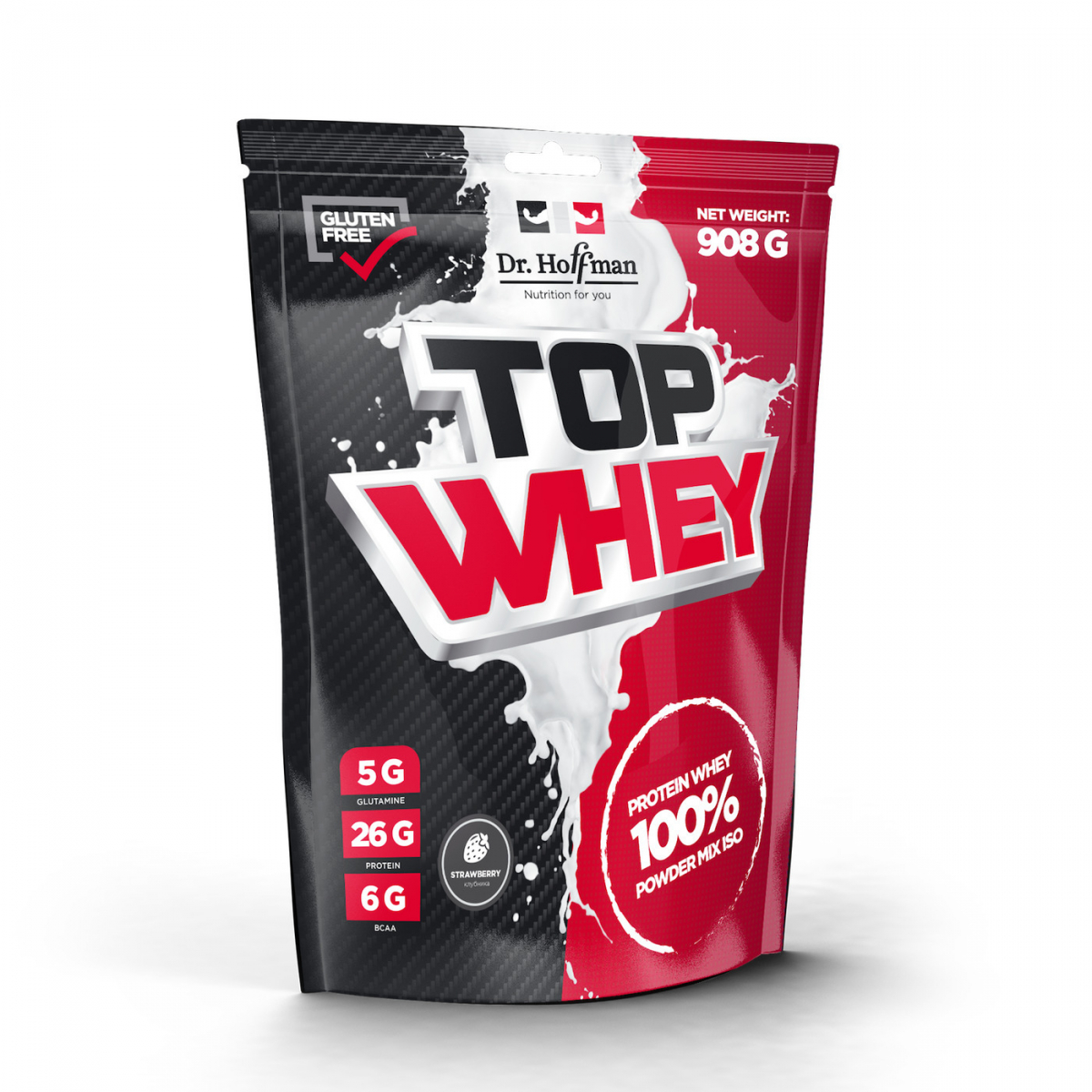 картинка Dr.Hoffman Top Whey, 908 г от интернет-магазин спортивного питания ВИТАМИНПРО.РФ