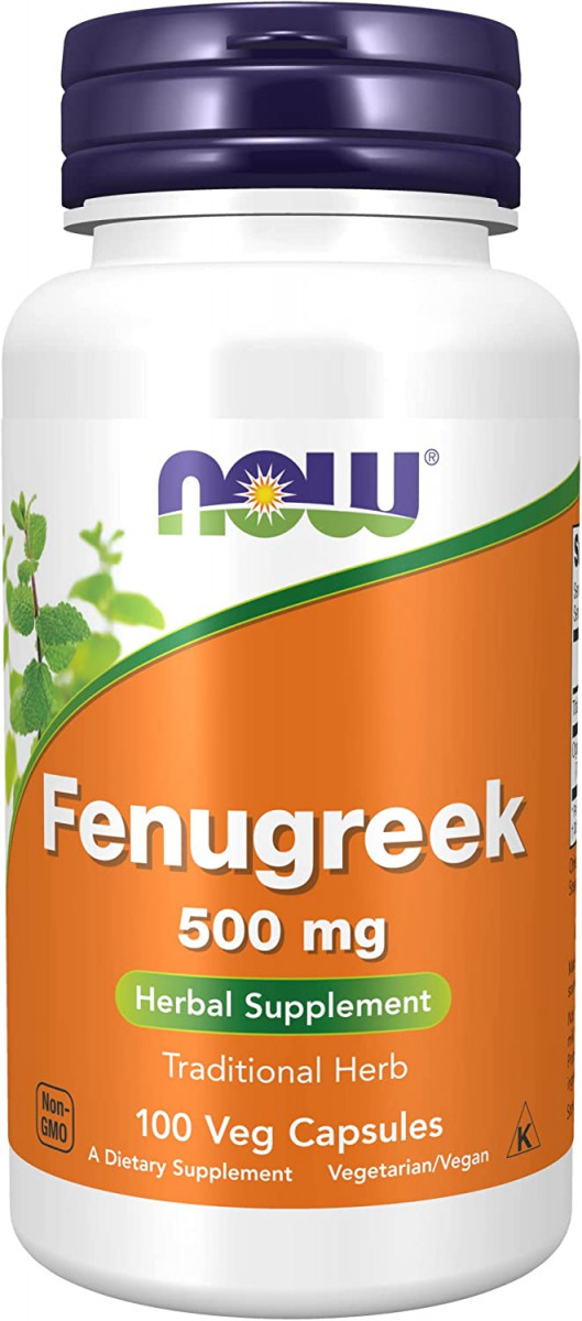 картинка NOW Fenugreek 500 мг, 100 капс от интернет-магазин спортивного питания ВИТАМИНПРО.РФ