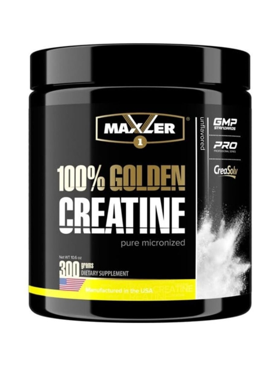 картинка Maxler Golden Micronized Creatine, 300 г												 от интернет-магазин спортивного питания ВИТАМИНПРО.РФ