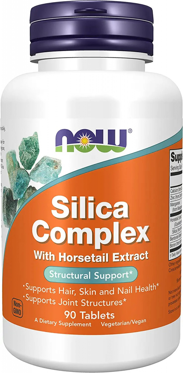 картинка NOW Silica Complex, 90 таб от интернет-магазин спортивного питания ВИТАМИНПРО.РФ
